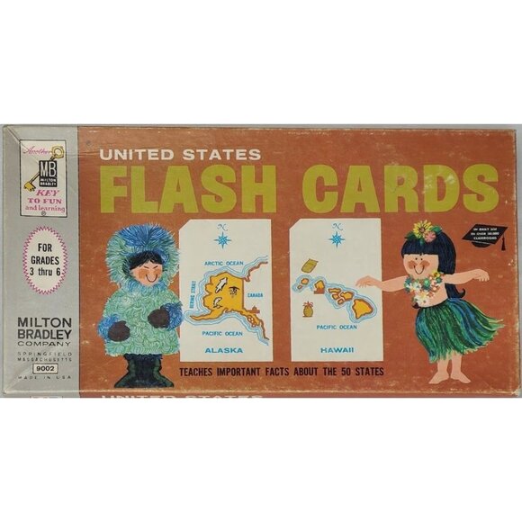 Milton Bradley Other - Milton Bradley United States Flash Cards  9002 Complete